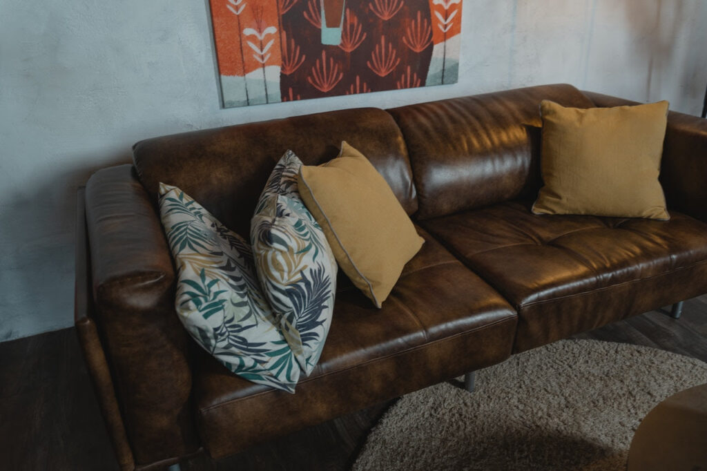 Color Goes With A Brown Leather Sofa, Leather Sofa Brown Colour