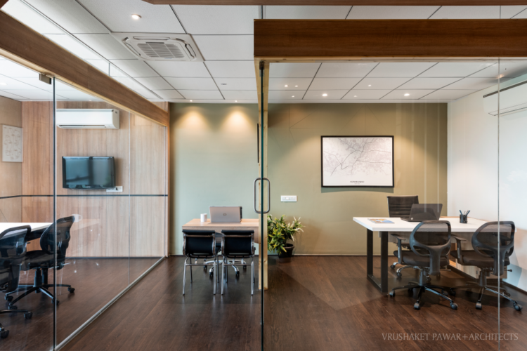 Atypical Take on Origami Inspired Office Interior Design | Vrushaket ...