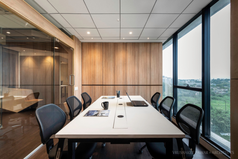 Atypical Take on Origami Inspired Office Interior Design | Vrushaket ...