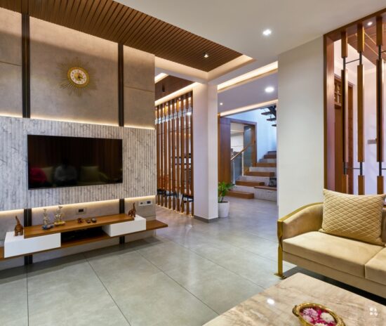 Contemporary Interior Design And Traditional Architecture 