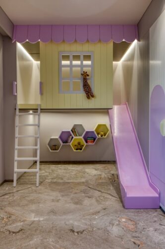 Playfully Illustrated Play Room Design with Whimsical Palette | Frolik ...