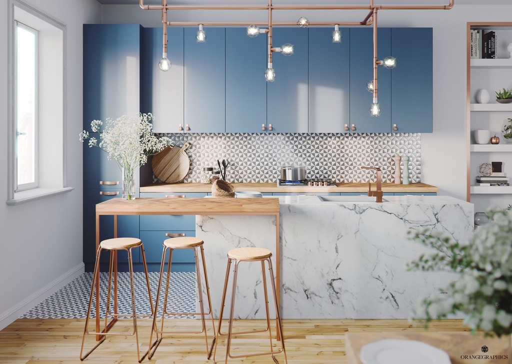 Top Kitchen Design Trends That Will, Add Breakfast Bar To Kitchen Island Minecraft