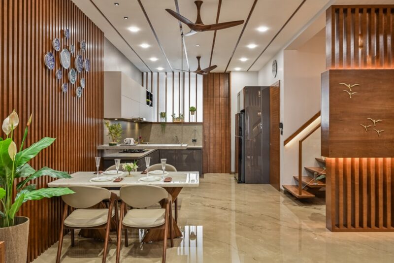 Ethnic Aesthetics with Modern Design Sensibilities for a Residence ...