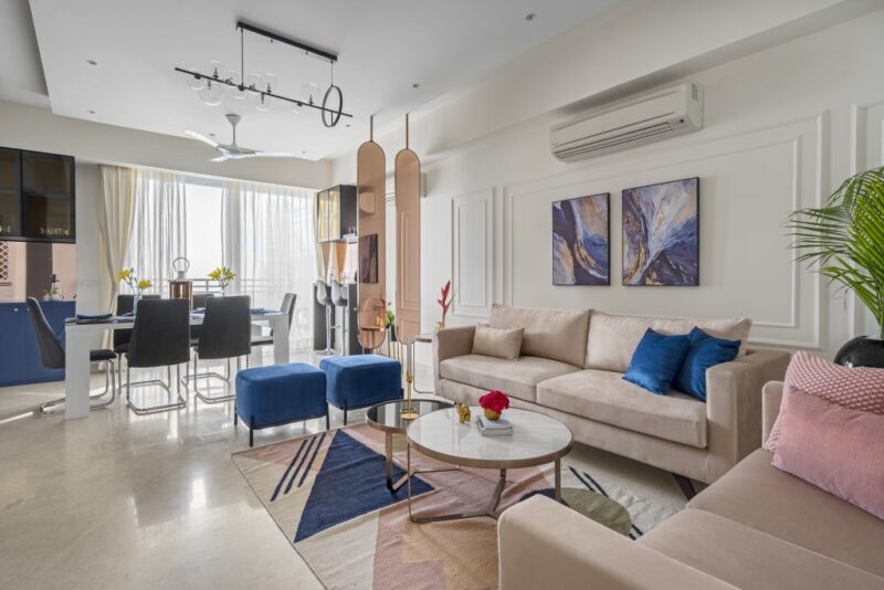Clean-Lined Contemporary and Soulful Living Space for this Residence in ...