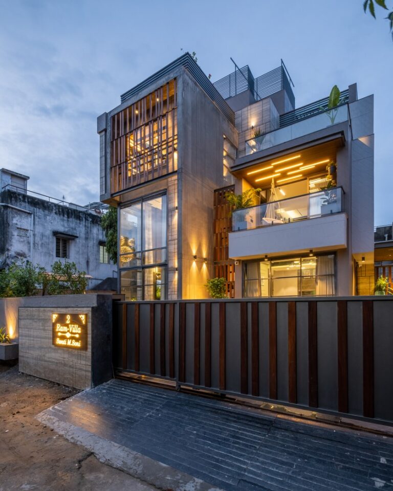 A PERFECT BLEND OF CONCRETE GREYS AND FRONDESCENCE GREENS | PALAK SHAH ...