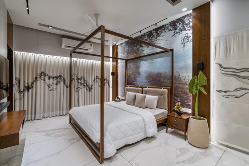 Elements of Traditional Indian and Contemporary Design for this Home in ...