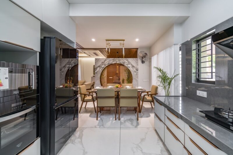 Elements of Traditional Indian and Contemporary Design for this Home in ...