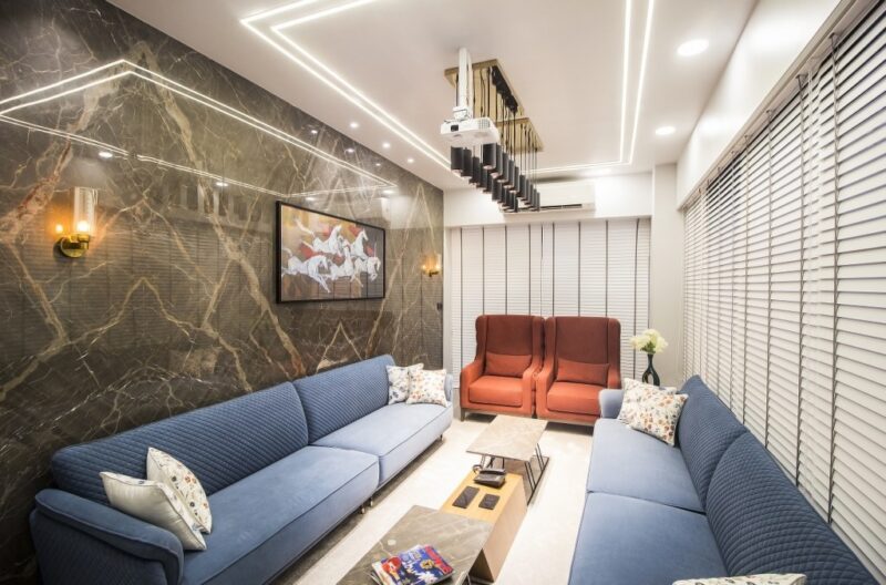 Luxurious Interior Camouflaged With Earthen Elements | Bhavin Amrutiya ...