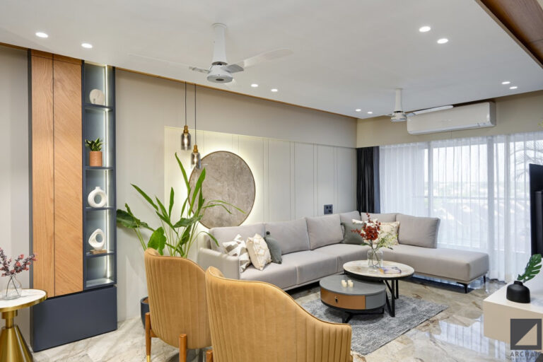 3BHK Apartment Conceptualized As An Amalgamation Of Opulence And ...