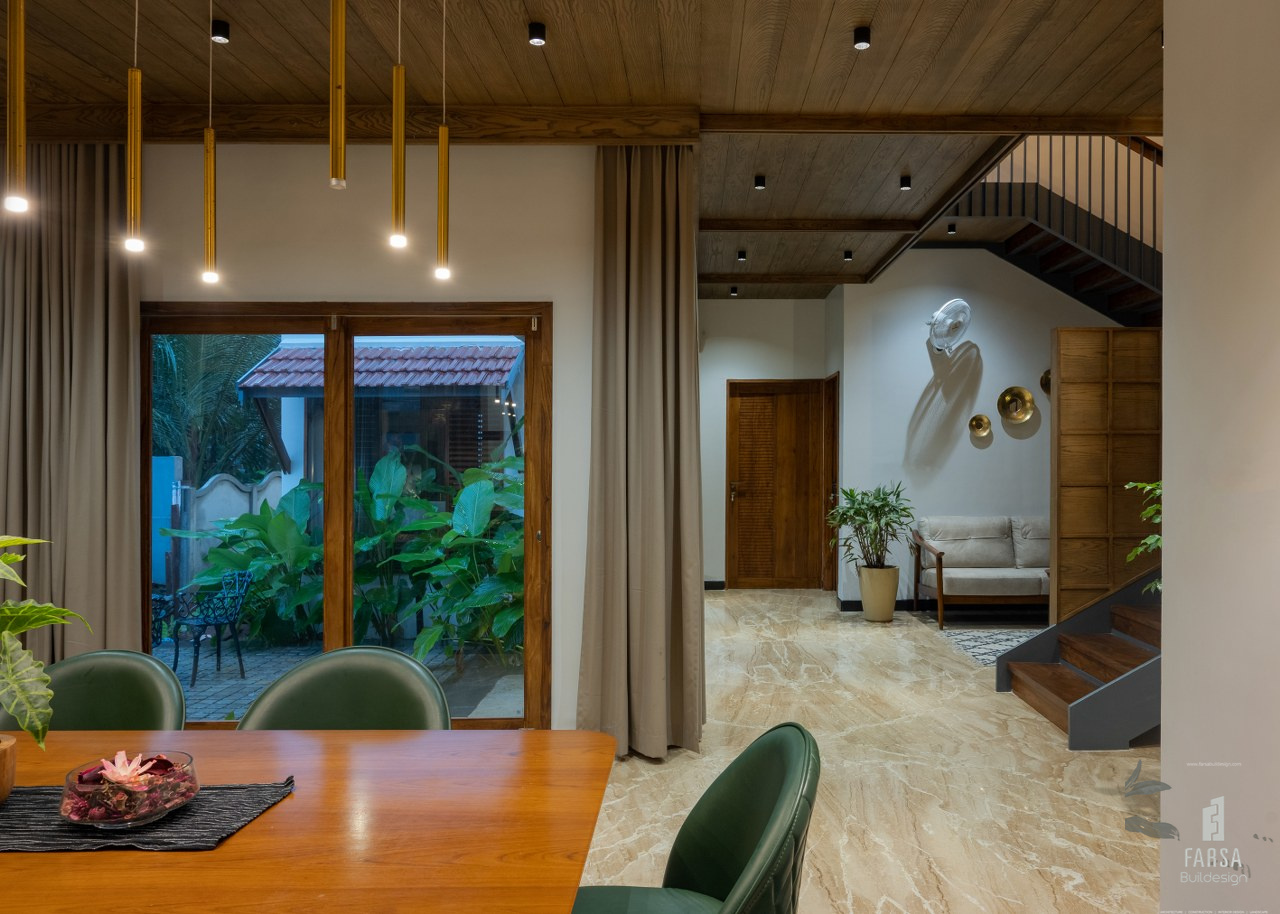 Kerala Themed House Is Designed In A Tropical Modern Architecture Style ...