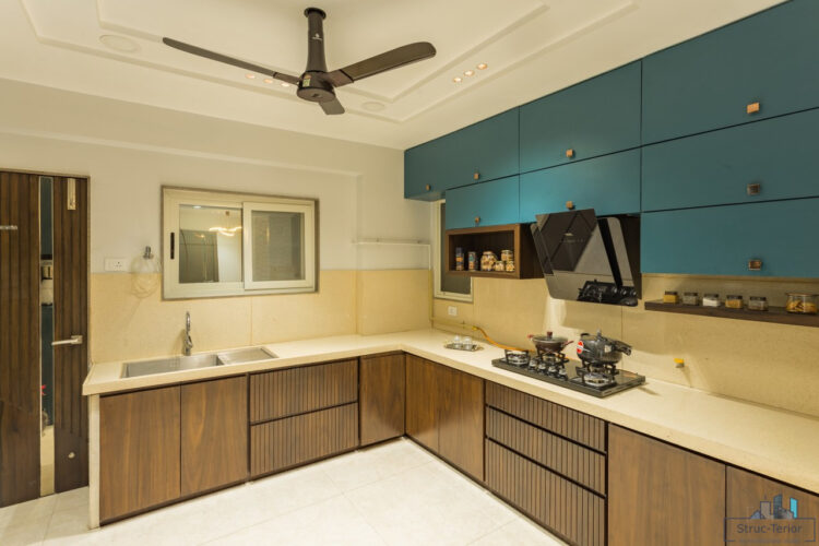 3BHK Apartment Designed For A Nuclear Family In Indore | Struc-terior ...