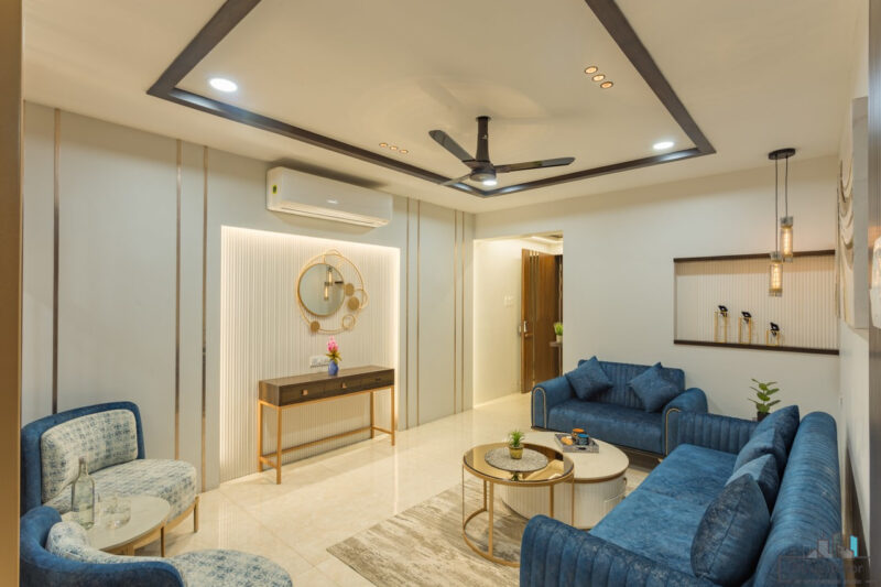 3BHK Apartment Designed For A Nuclear Family In Indore | Struc-terior ...