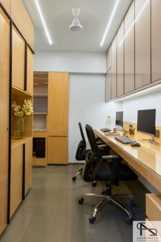 A Workspace Design For An Architect And A Developer | AS Architects ...