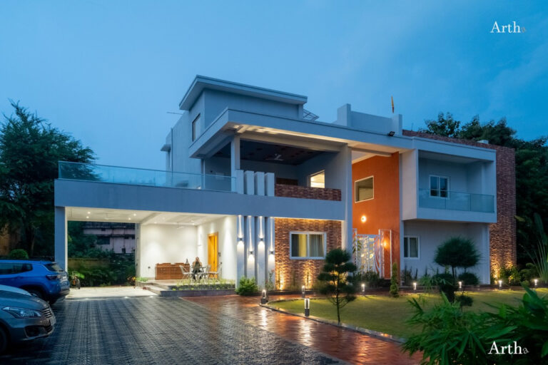 Mundra Villa In Bilaspur : A Contemporary Villa Design | ARTHA - The ...