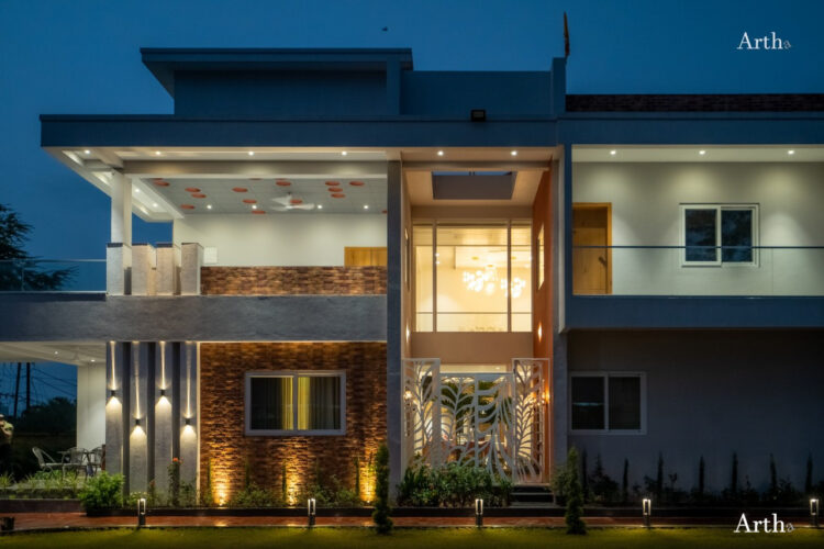 Mundra Villa In Bilaspur : A Contemporary Villa Design | ARTHA - The ...