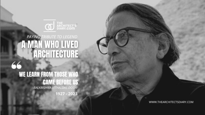 DOSHI - Celebrating A Legendary Life Lived! Indian Architect B.V. Doshi ...