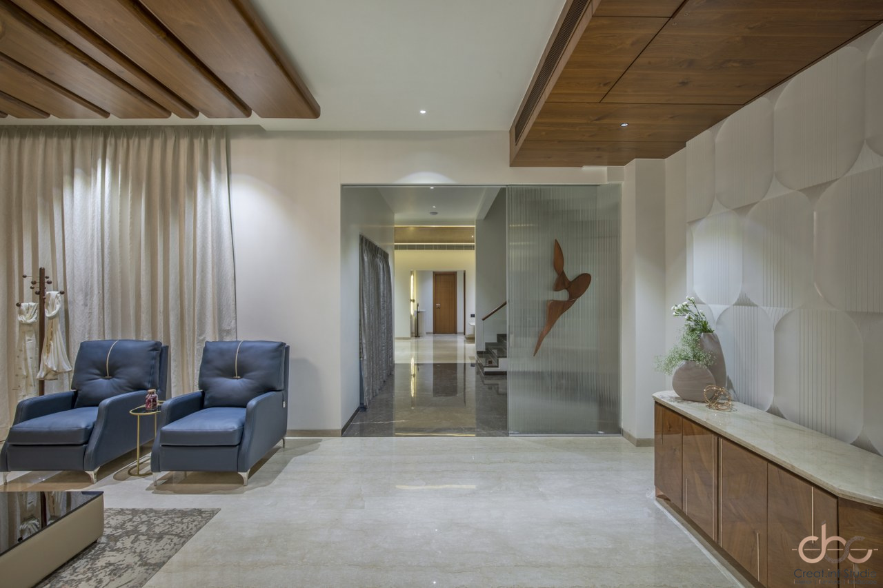 A Luxurious, Contemporary 4BHK Villa In Baroda | Creat.int Studio - The ...