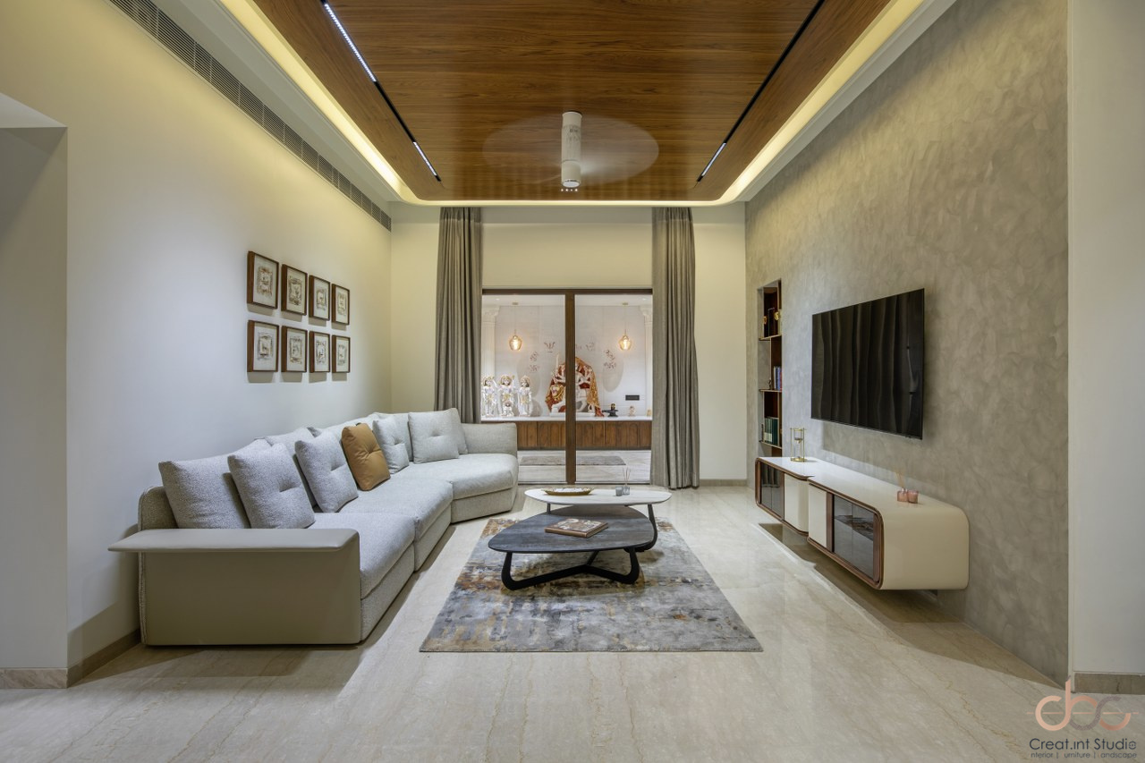 A Luxurious, Contemporary 4BHK Villa In Baroda | Creat.int Studio - The ...