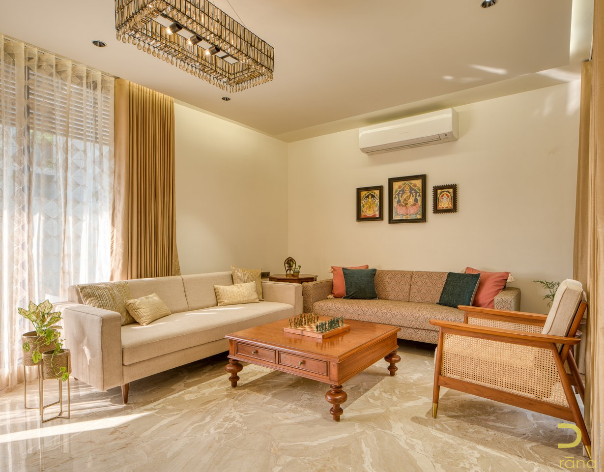 Contemporary Indian Style Apartment Interiors | MS Design Studio - The  Architects Diary