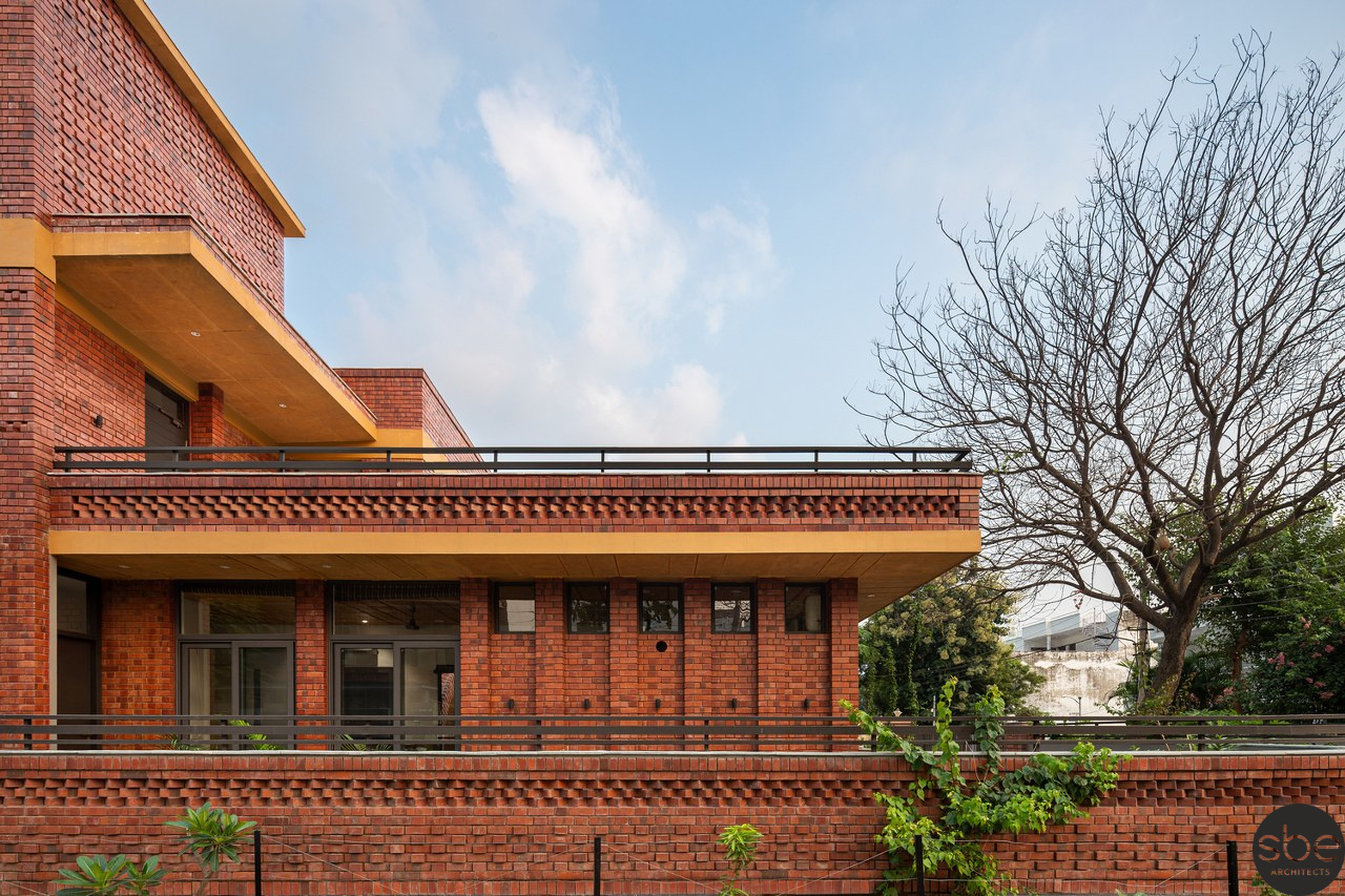 This Brick Abode Has Been Inspired By The Clients’ Longing For An