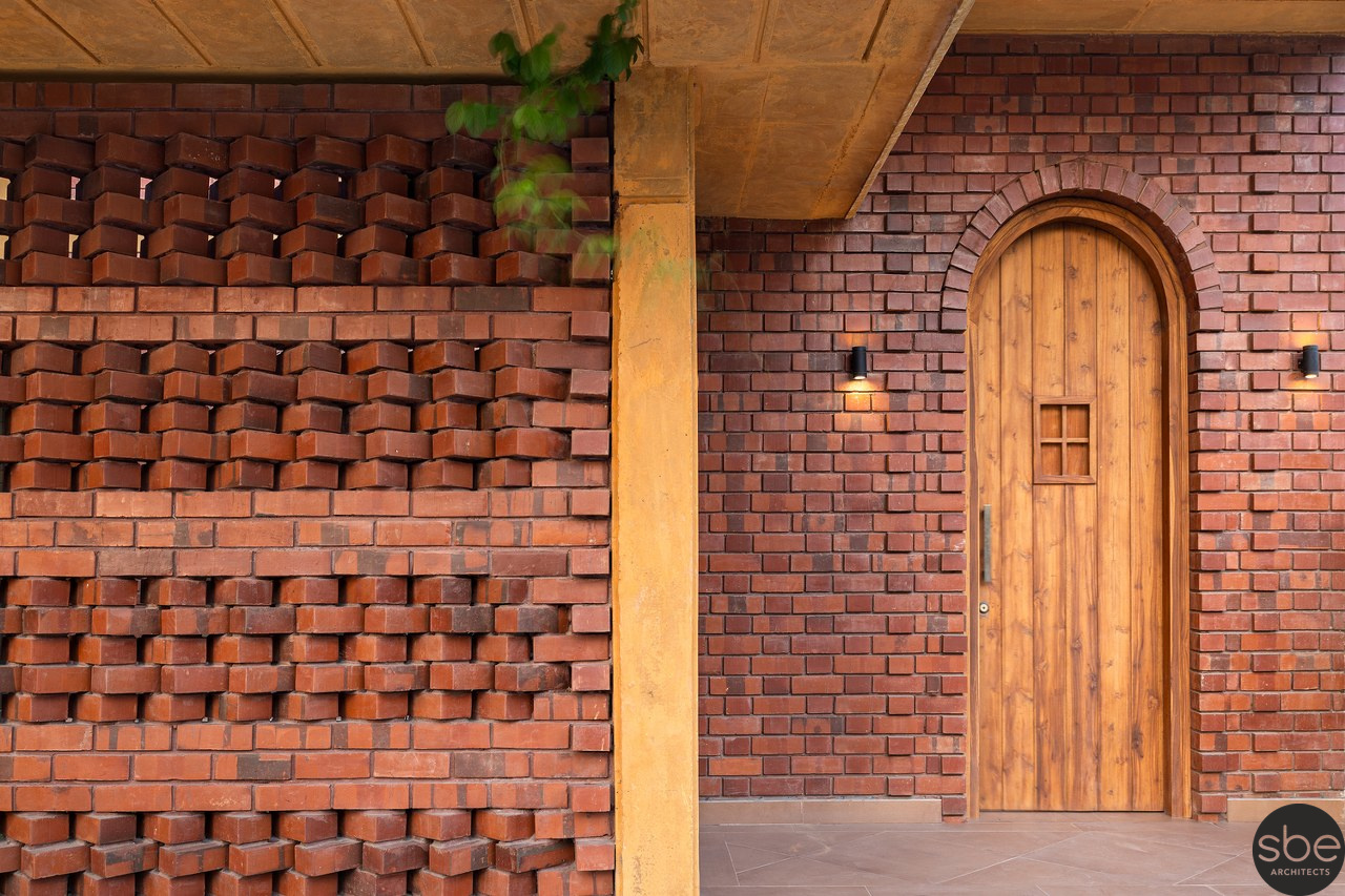 This Brick Abode Has Been Inspired By The Clients’ Longing For An