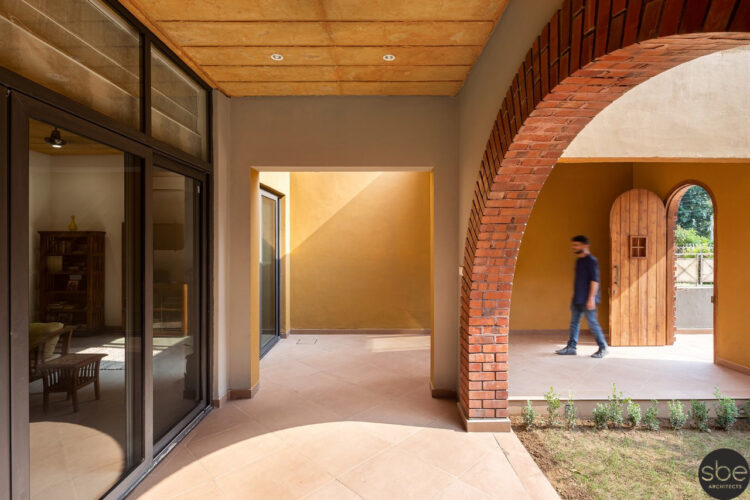 This Brick Abode Has Been Inspired By The Clients’ Longing For An