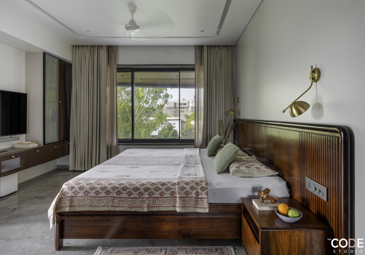 3BHK Home With A Sense Of Calm And Warmth | The Code Studio - The ...