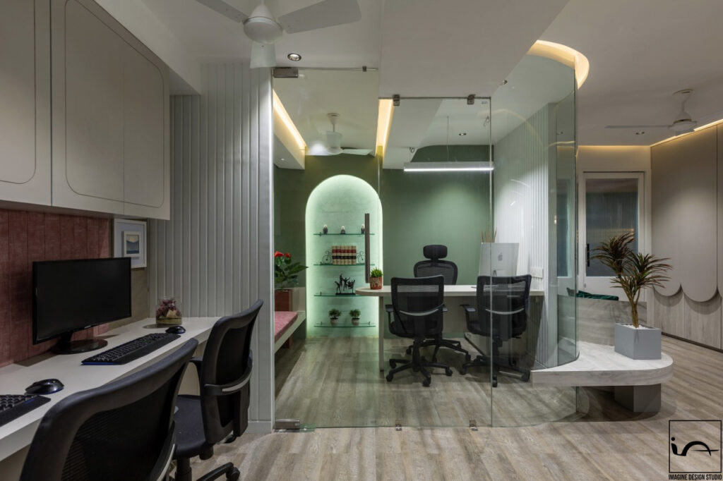 Office Interior Design For An Advocate | Imagine Design Studios - The  Architects Diary