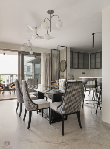 Penthouse Interior Designed With Pleasant Colors And Rich Materials ...