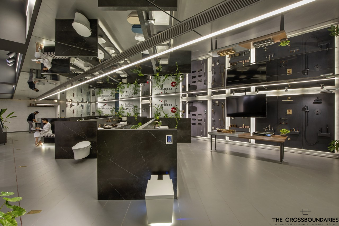 The Bath World Showroom Vadodara, A Luxury Bathroom Fixtures Store THE CROSSBOUNDARIES The