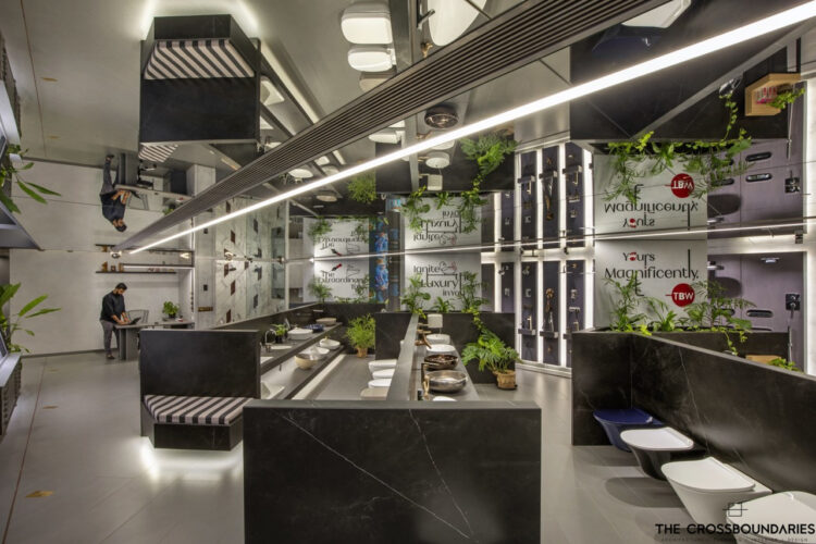 The Bath World Showroom Vadodara, A Luxury Bathroom Fixtures Store