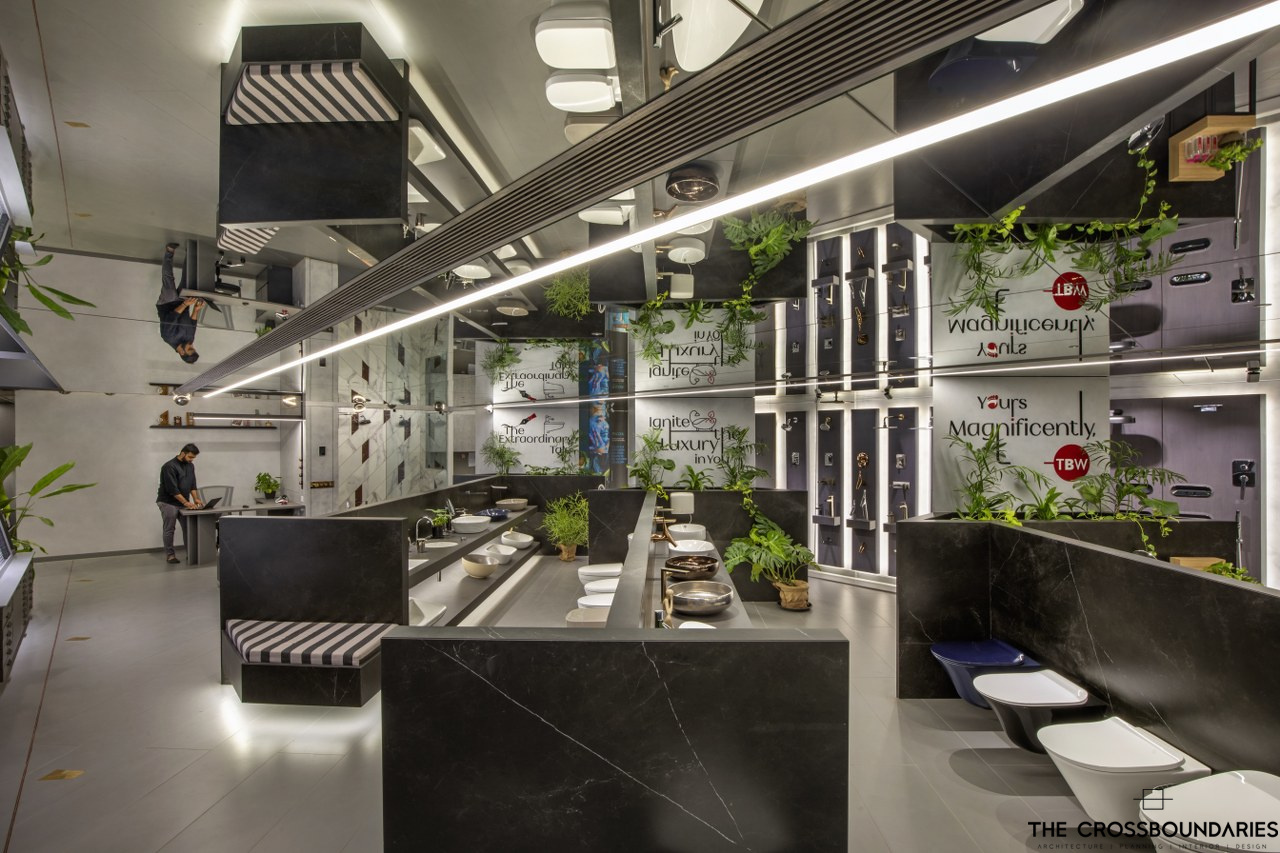 The Bath World Showroom Vadodara, A Luxury Bathroom Fixtures Store