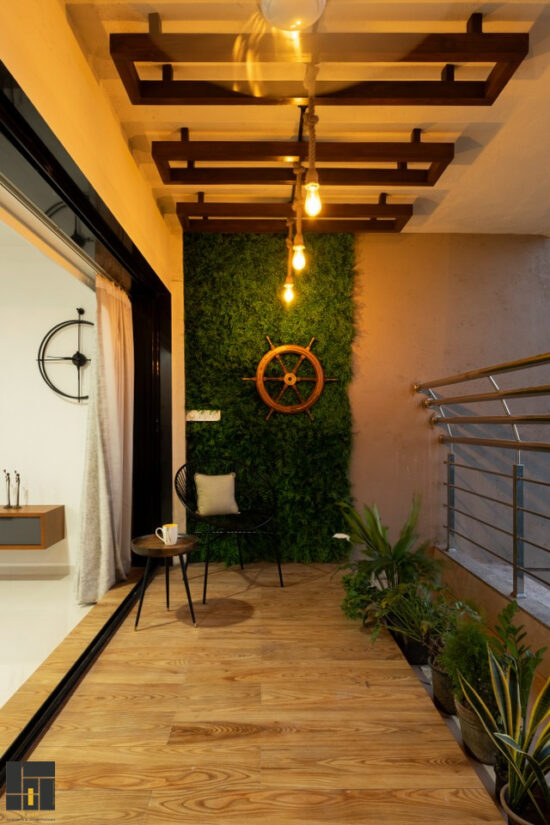 A 3BHK Apartment Design For A Young NRI Couple | i-con Architects ...