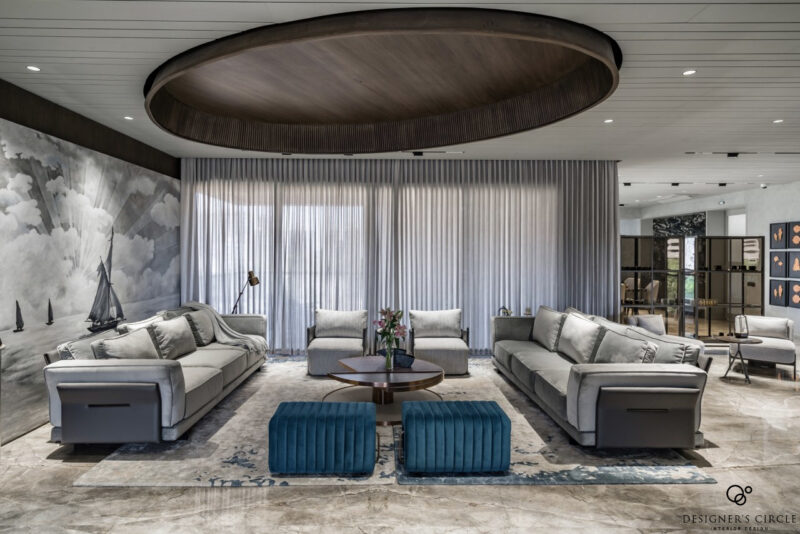 Finely-Tuned Elegance Reigning Supremeness In This 5BHK Apartment ...