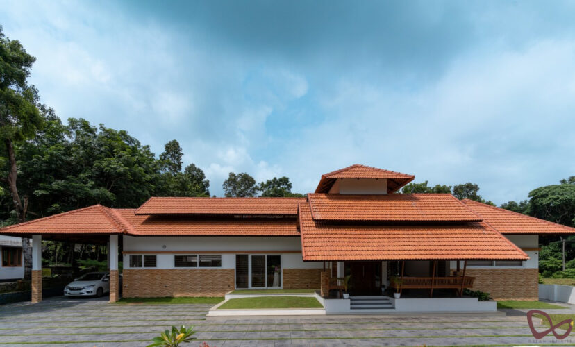 A Tropical Modernist Style Bungalow Design In Kaduthuruthy, Kottayam ...