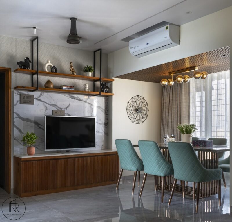 Image showcasing The Luxury Penthouse Is Minimal In Aesthetic, Adorned With A Unique ...