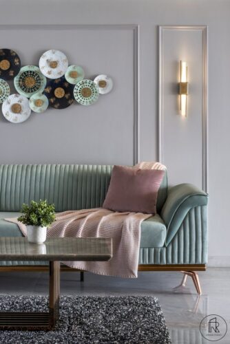 Image showcasing The Luxury Penthouse Is Minimal In Aesthetic, Adorned With A Unique ...