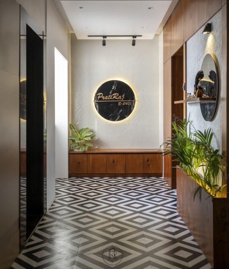 View of The Luxury Penthouse Is Minimal In Aesthetic, Adorned With A Unique ...