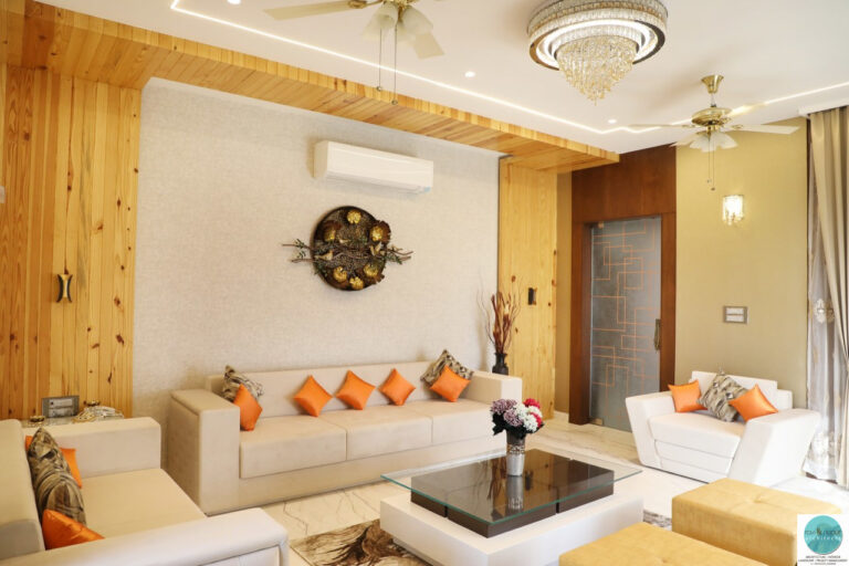 A Blend Of Luxurious & Modern Interior Design With Lush Green Landscape ...