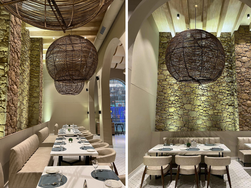 A Grand Restaurant With Unique Interiors Which Relate To The Wabi Sabi   4 7 