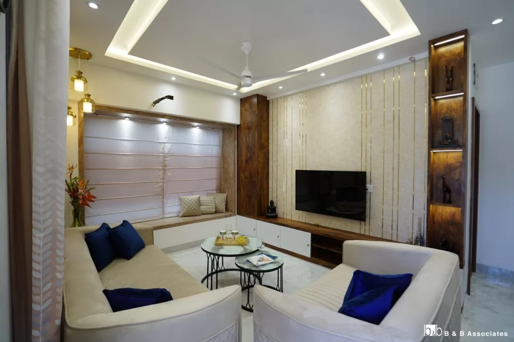 A 3BHK Row House Studded with Modern Amenities and Design Style | B and ...