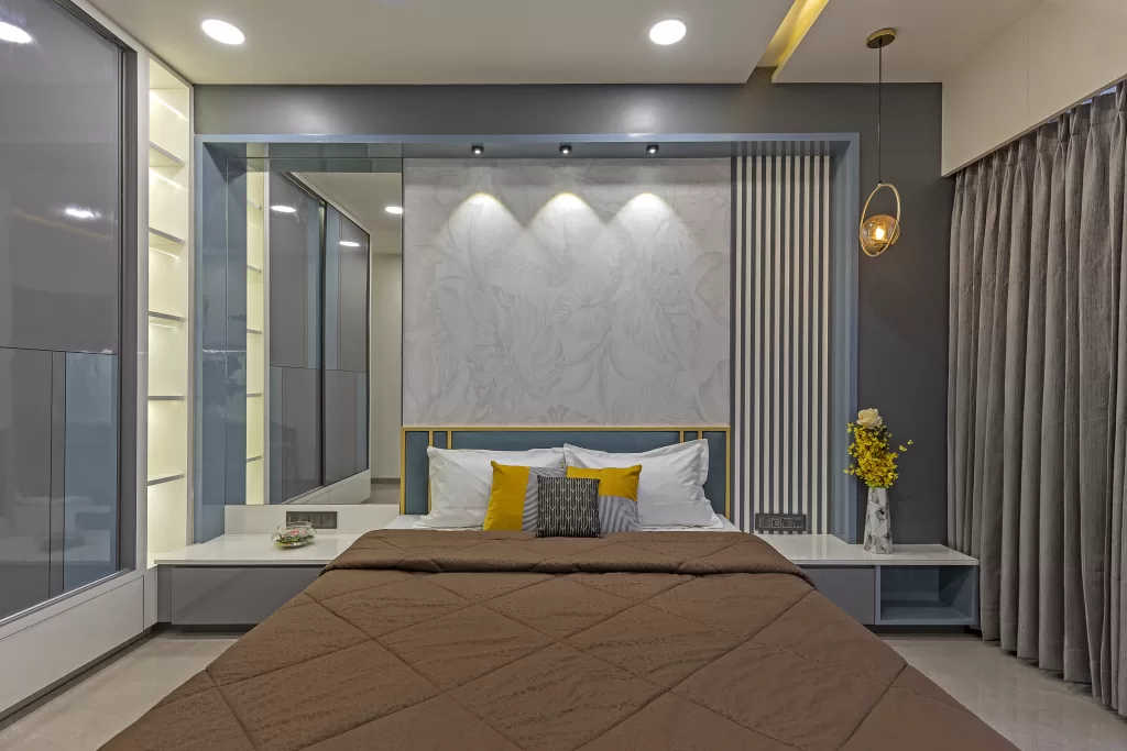 Bedroom by Montdor Interior pvt ltd