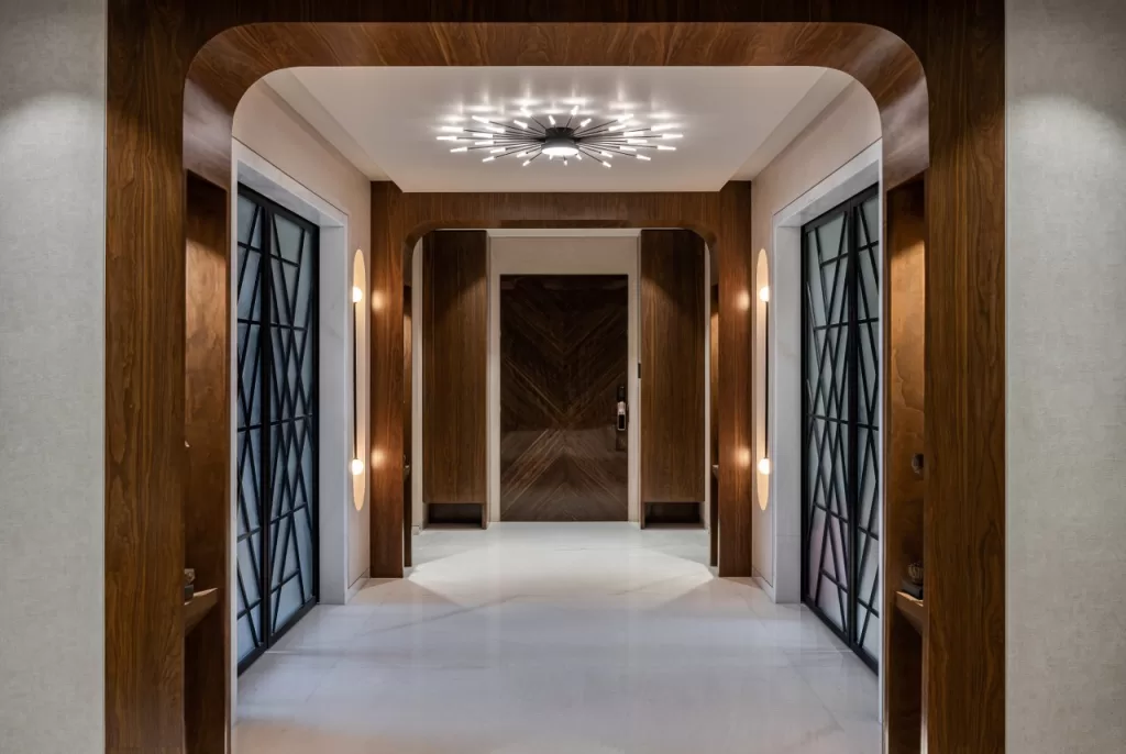 Foyer of Luxurious Living