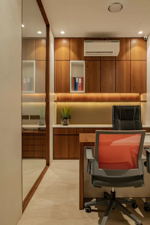 An Office Space with Opulent and Warm Spaces that Boost Work Environment