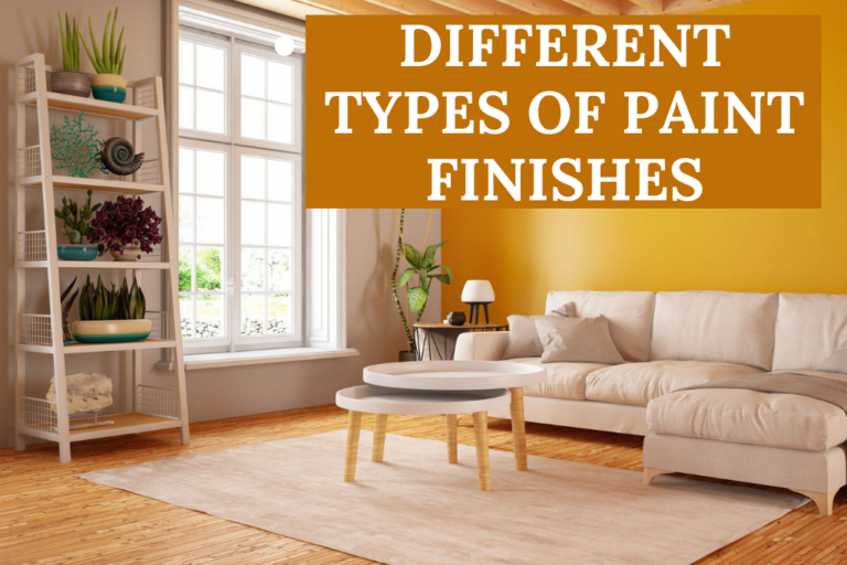 Types of Paint Finishes - The Architects Diary