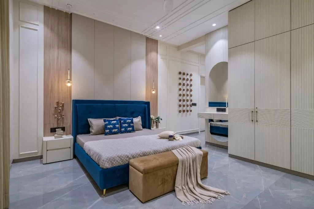Bedroom interior by Amogh Designs