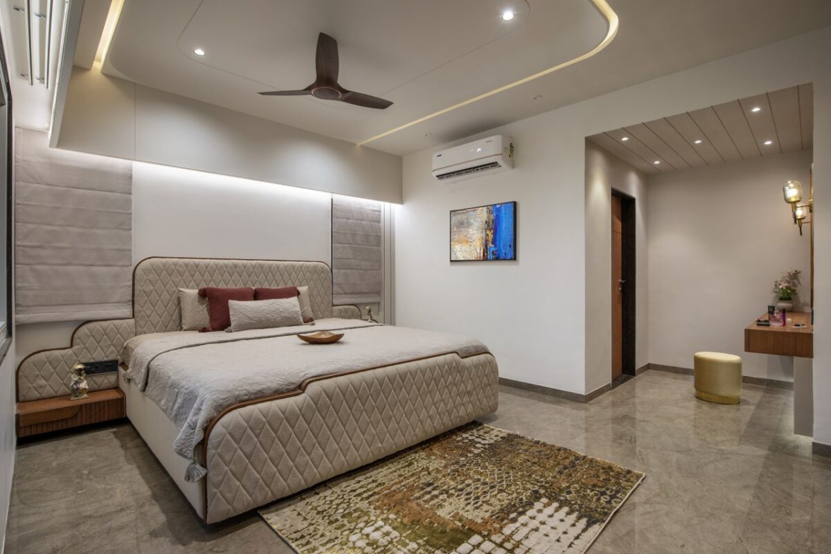 The 4 BHK Flat in Baroda Stands as a Minimalist Allure | ID Creators ...