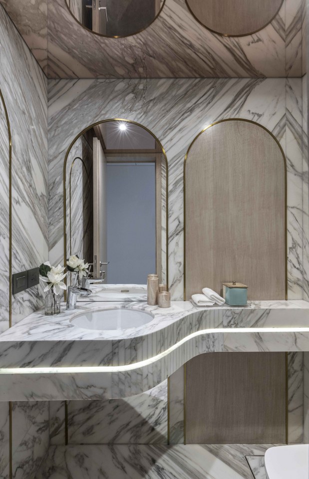 marble wall design