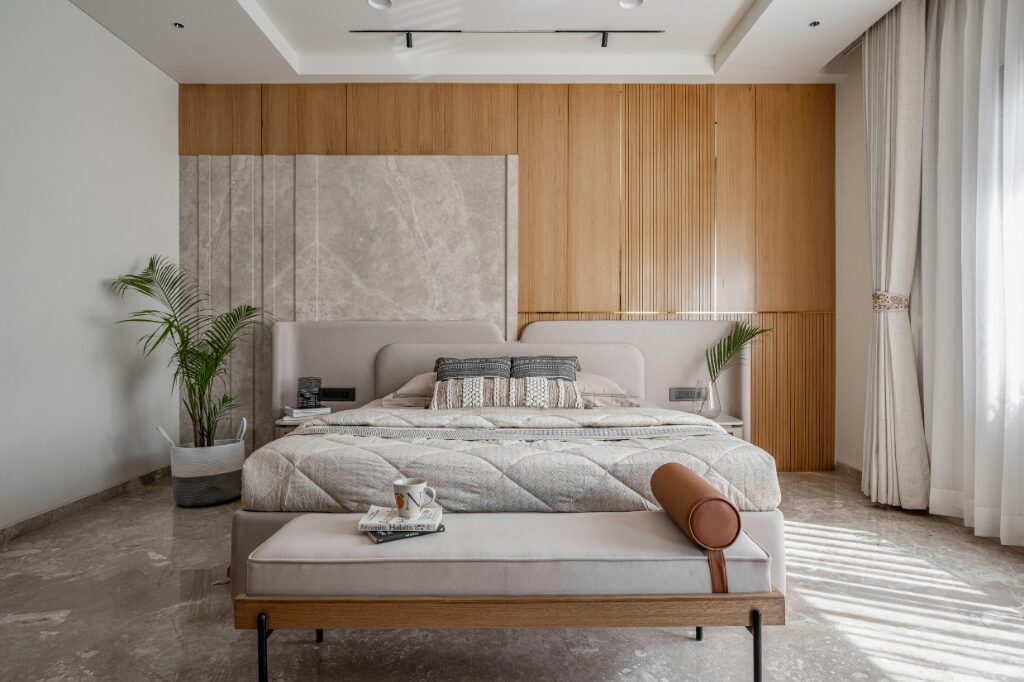 bedroom by aakashi mehta designs