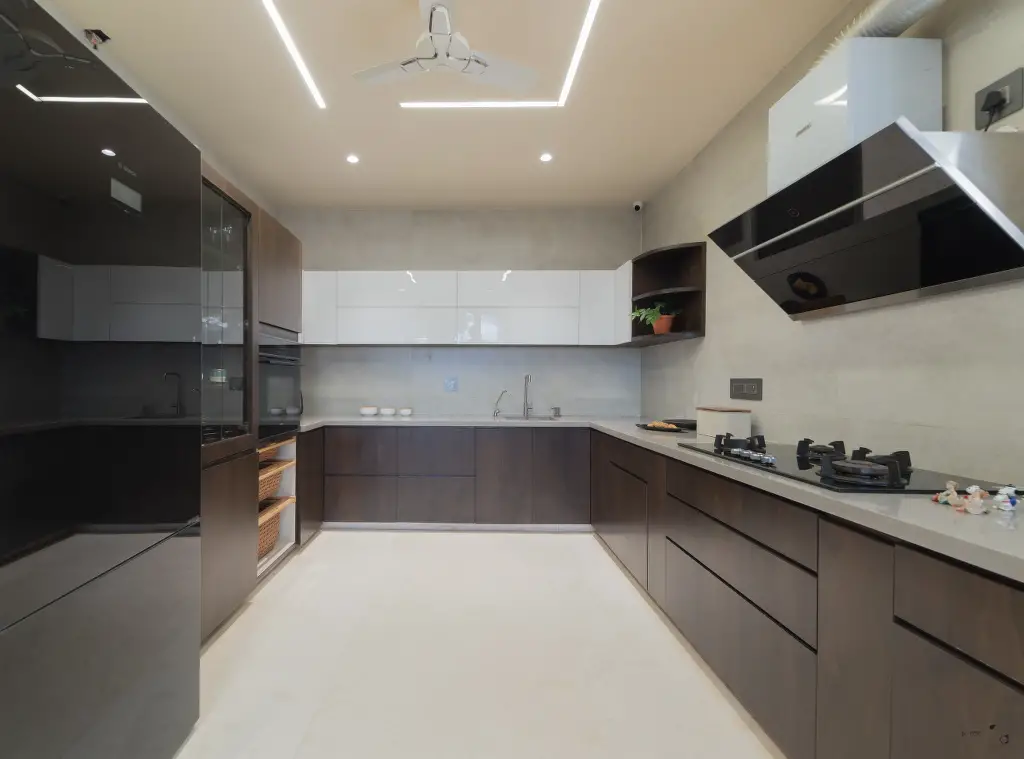 l Shape Modular Kitchen Designs